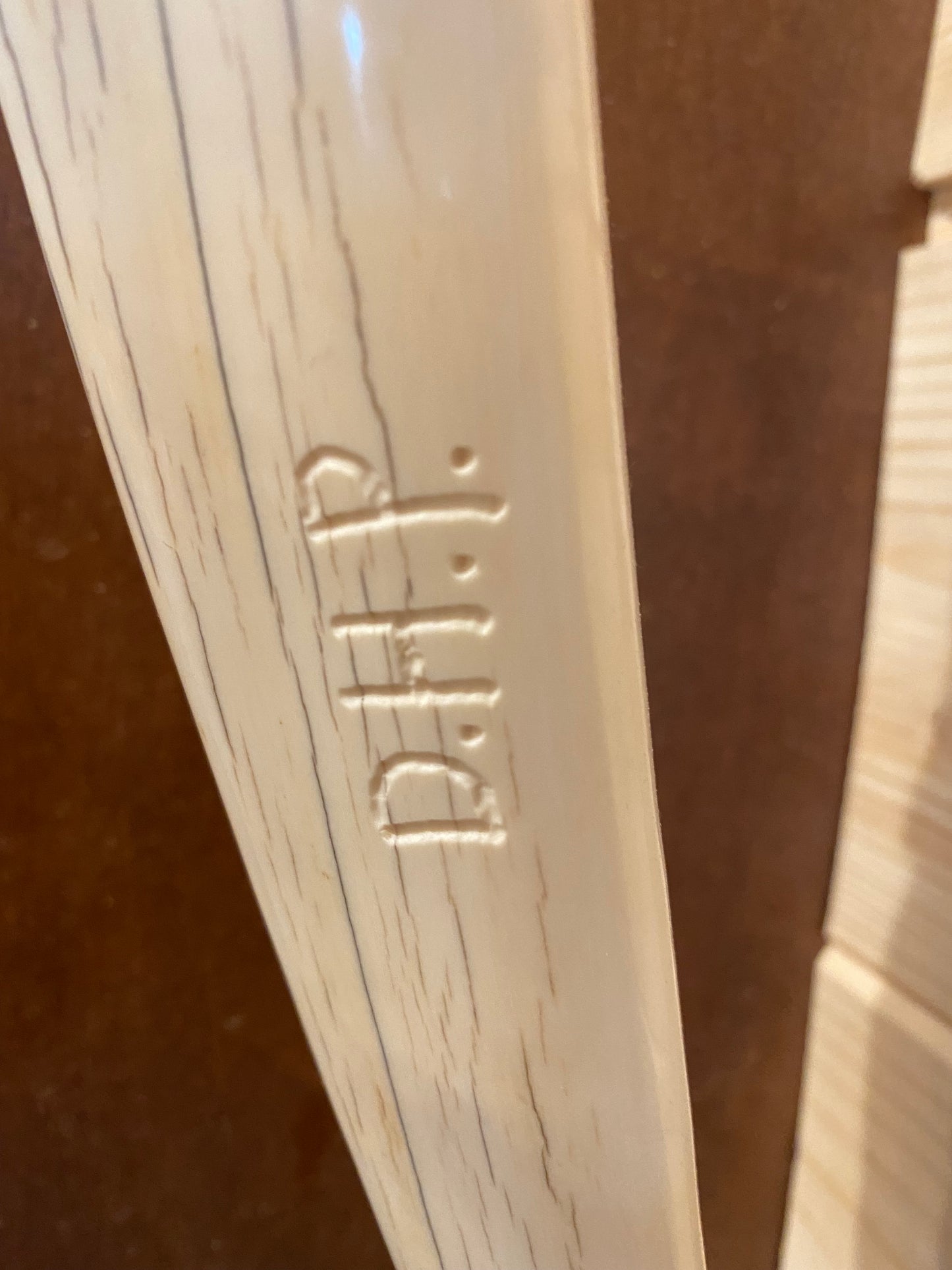 Walrus Skull and Tusk, Carved