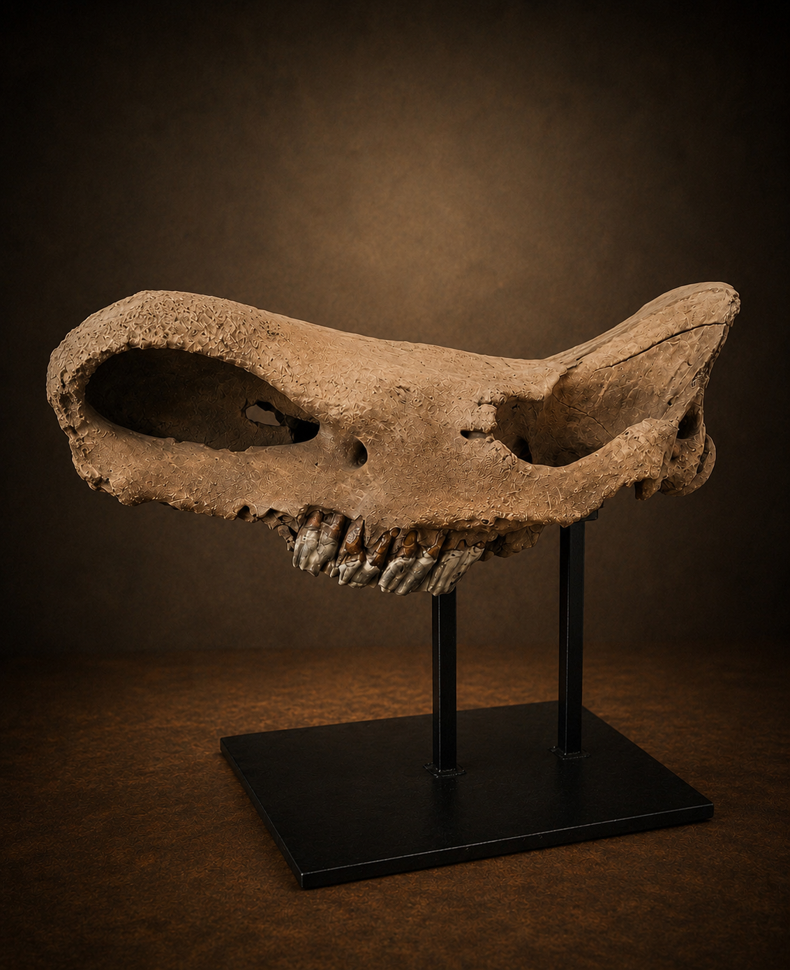 Woolly Rhinoceros Top Skull