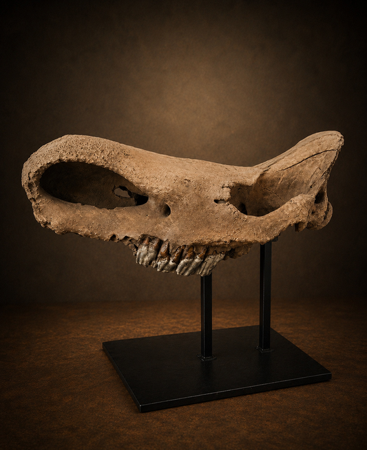 Woolly Rhinoceros Top Skull